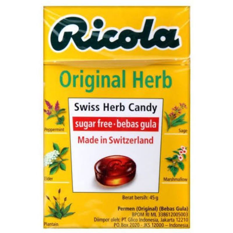 

Ricola 45g