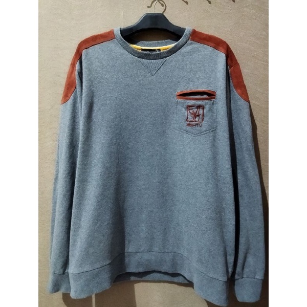 jaket sweater crewneck thrift second brand evisu