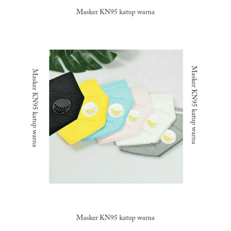 Masker KN95 Katup Warna