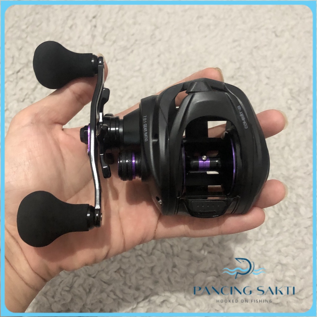 Reel Pancing ATC Combat V2 OH Overhead Bergaransi BC Bait Cast Casting Handel Handle Kiri Kanan Alat