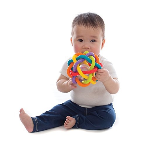 Playgro Bendy Ball with Rattle Sound Mainan Bayi Bola Kerincing