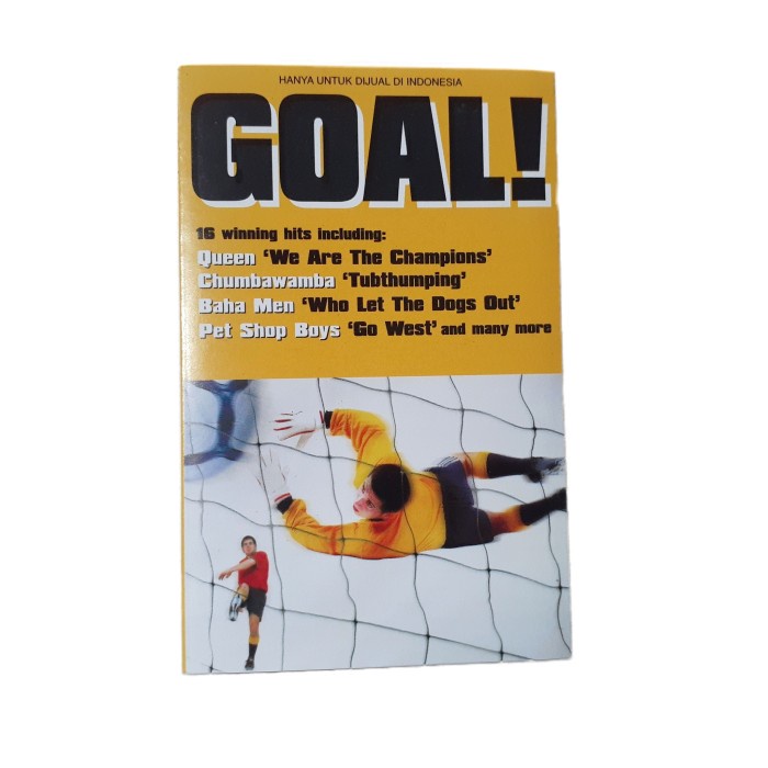 Kaset Audio Tape Pita Goal Various Artist Quenn Etc