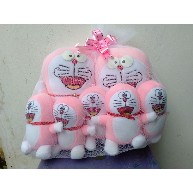 Boneka doraemon ping beranak induk 2 anak 5 TERLARIS