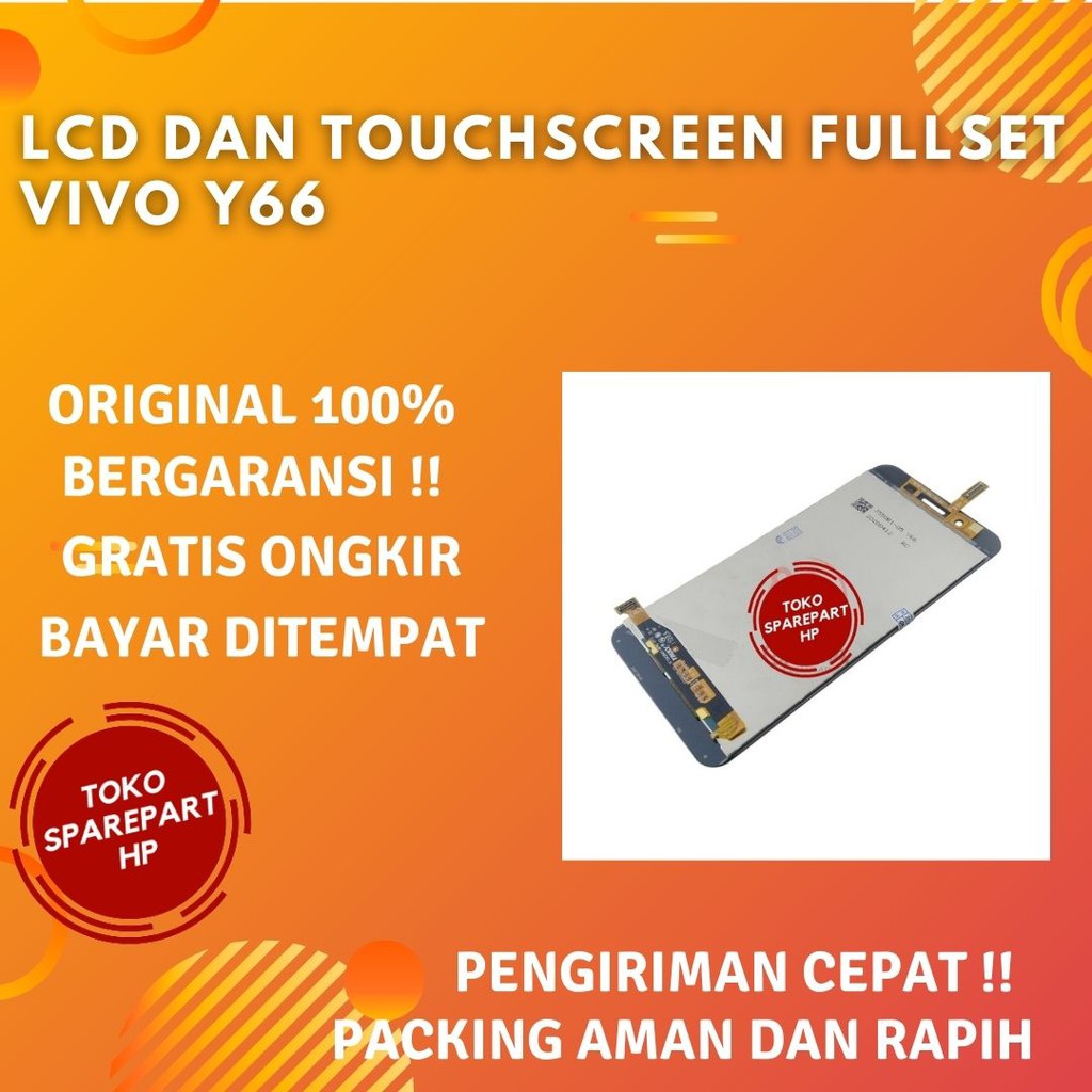 Lcd Original Hp Vivo Y66 - Y 66 Ori Fullset Layar Lcd + Touchscreen Vivo Y66 - Y 66 Original