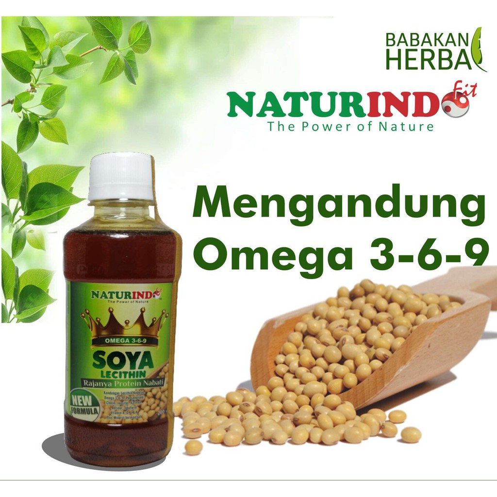 

Naturindo Soya Lecithin Obat Herbal Kaya Protein Babakan Herbal