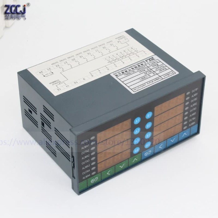 

8 channels digital thermostat Multifuncion 8 ways temperature controll