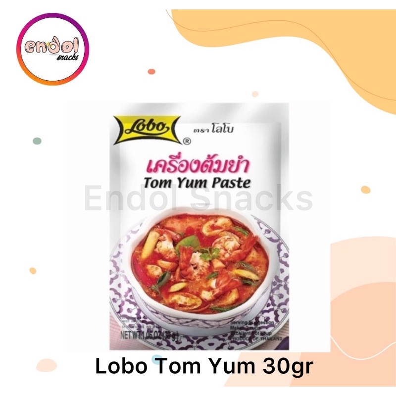 

Lobo Tom Yum 30gr | Bumbu Tom Yum Instant | Pasta Tom Yum | Tom Yam