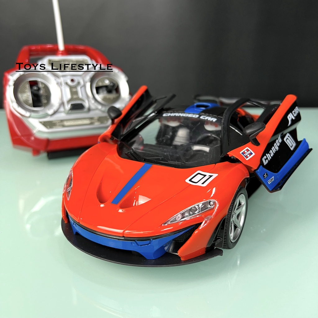 Mainan Mobil Remote Control McLaren Skala 1:12 (Open Door)