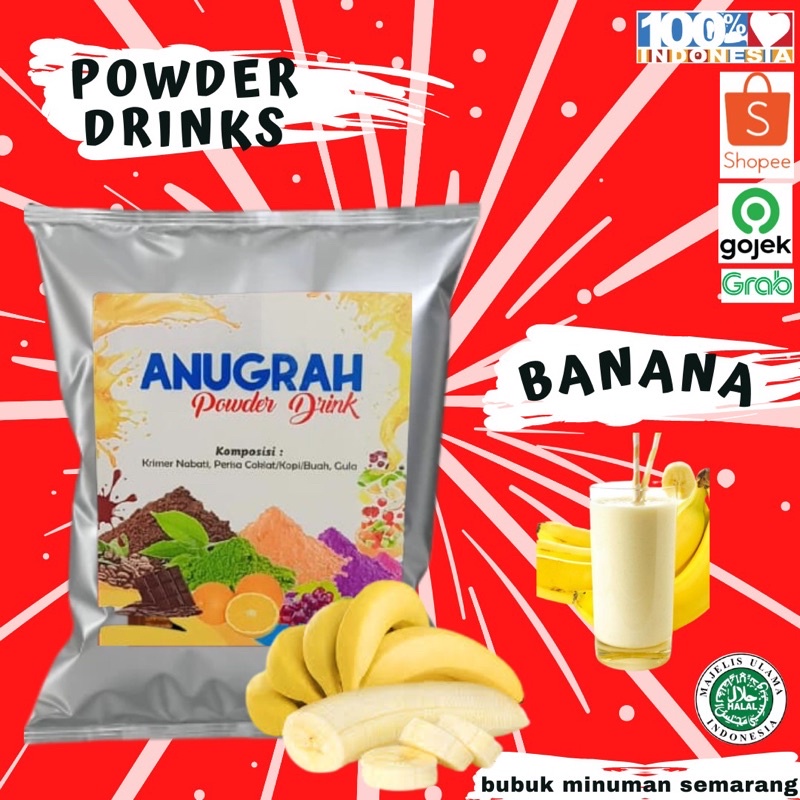 

Bubuk minuman BANANA 1 kg