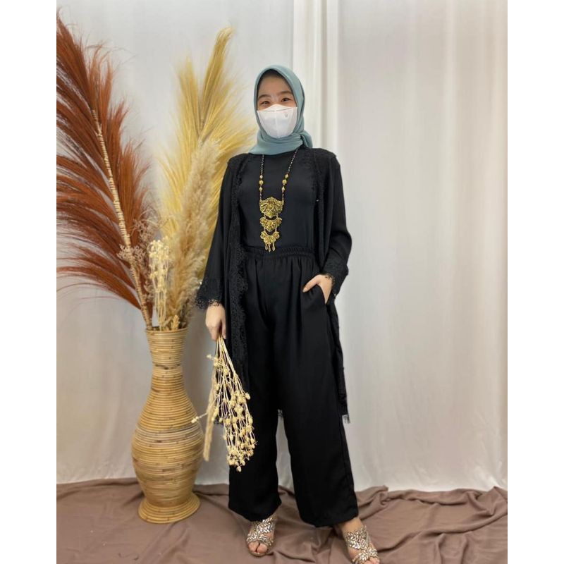 SET CELANA OUTER GIES 1919 SOPHIETWIS MIX LACE|SET CELANA KEKINIAN|SET CELANA KONDANGAN