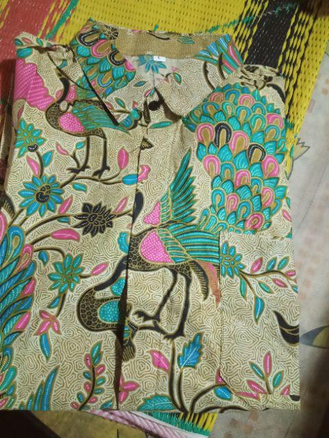 Batik Dolby Dolbi Dobby Doby Tenun Sutra Tulis Katun Atbm Baton Sarimbit Couple Pkl Hem Sogan Srg30x