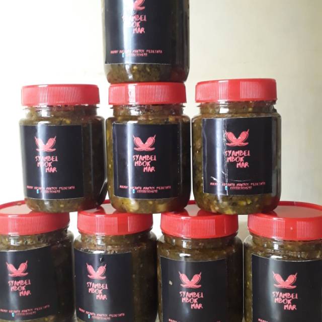 

Sambel ijo cumi asin