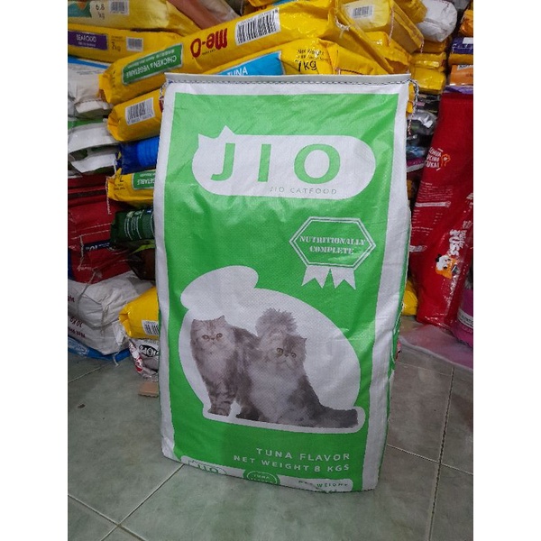 (Ekspedisi) Makanana Kucing Jio Cat Tuna 8kg - Makanan Kucing Jio