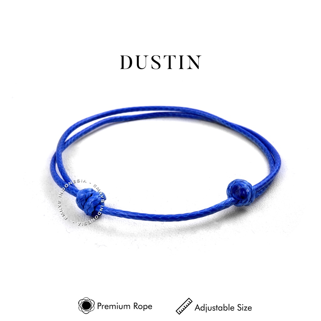 BELI 2 GRATIS 1 Emrys DUSTIN BLUE Simple Bracelet Gelang Couple pria wanita termurah [CO 1K]