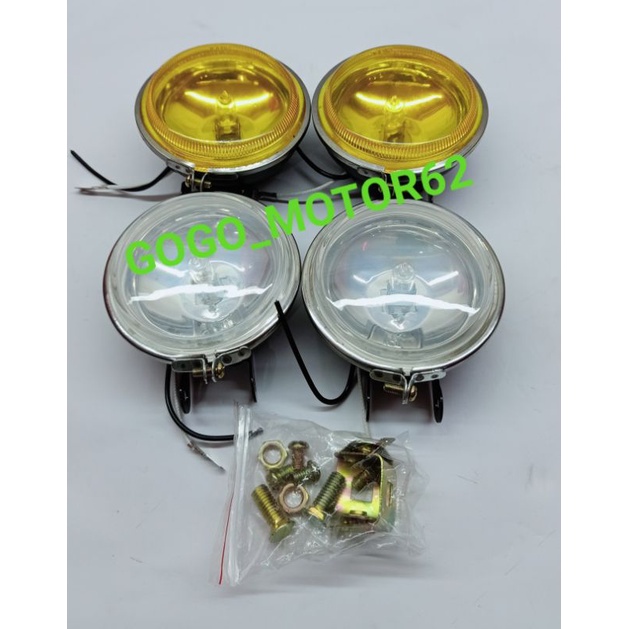 Lampu Kabut Foglamp Halogen Bulat