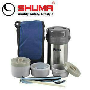 SHUMA UNBREAKABLE VACUUM INSULATED THERMAL LUNCH BOX 1500 ML 1,5L