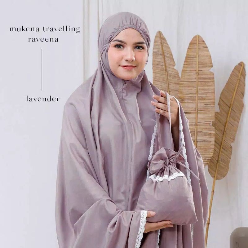 Mukena Traveling raveena katun mikro dewasa