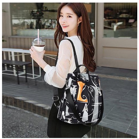 TAS RANSEL WANITA FASHION 2030 - BACKPACK WANITA - RANSEL KOREA - RANSEL IMPORT ANTI AIR SEKOLAH KULIAH KERJA JAKARTA