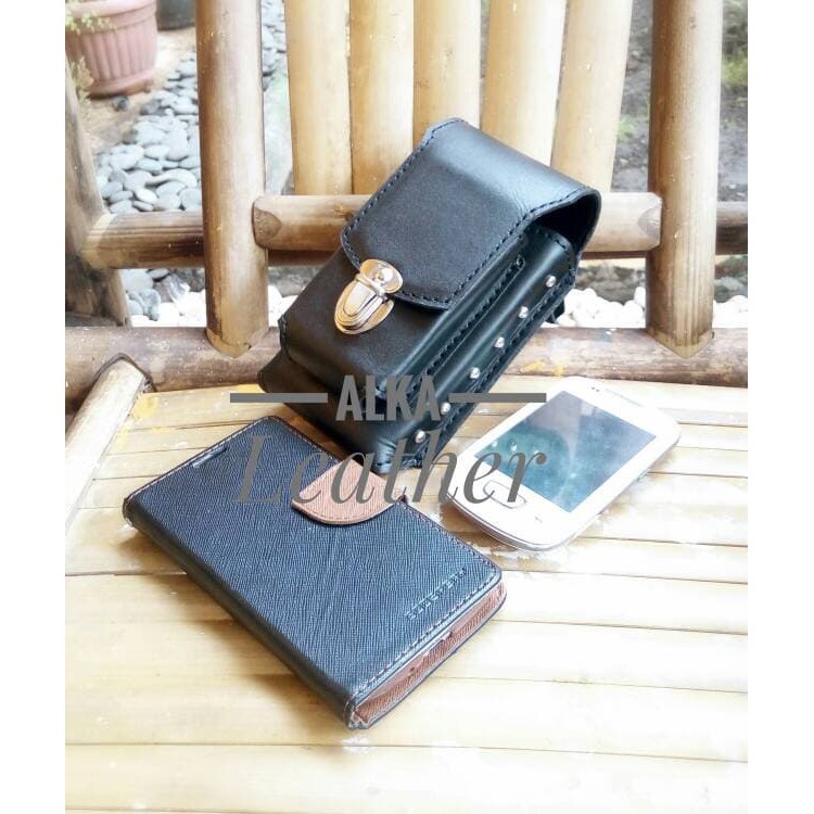 Dompet Kulit HP/Sarung Kulit HP/Kondom HP/Sarung Ikat Pinggang HP