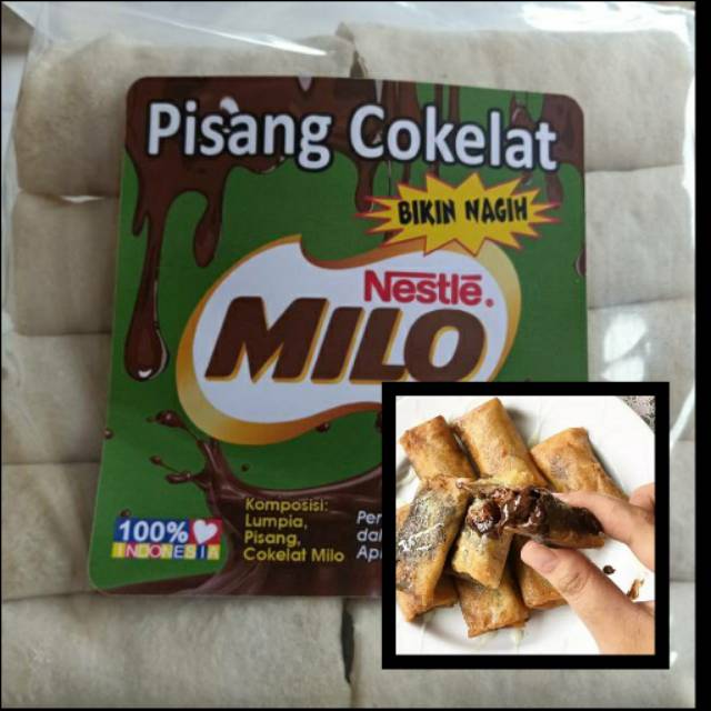 

Piscok Milo Isi 10 Lumer Snack Cemilan Camilan