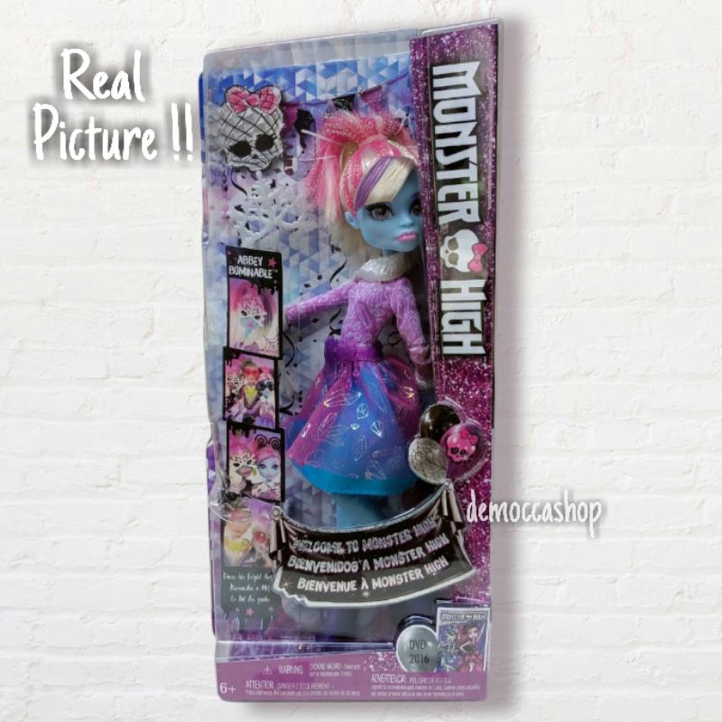 MONSTER HIGH DANCE PARTY ABBEY BOMINABLE DOLL