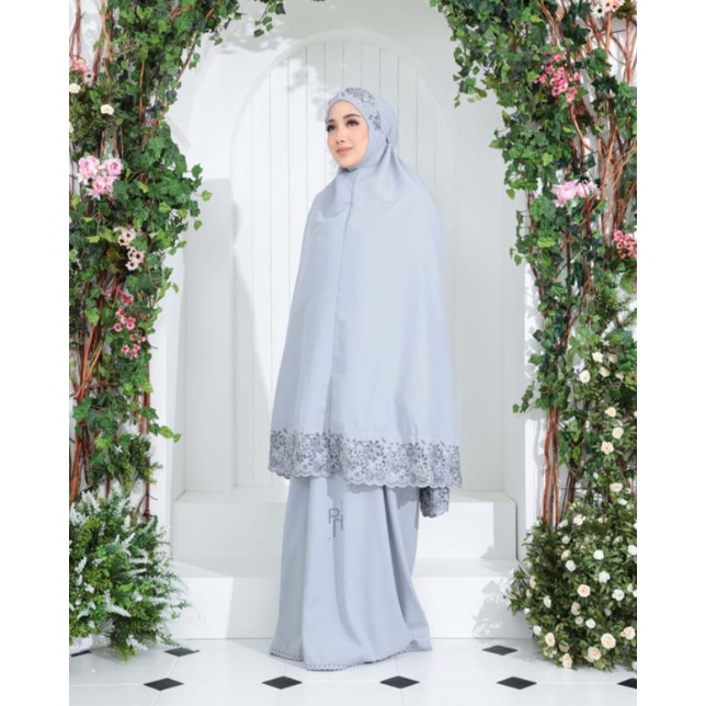 Mukena dewasa Floraleena siti khadijah Tas MK premium