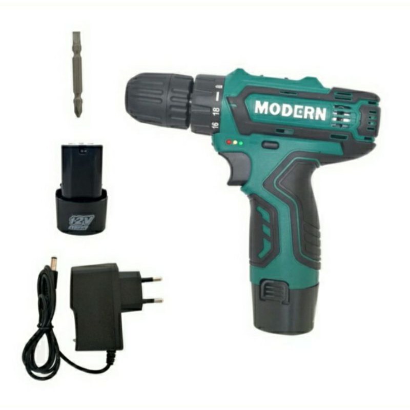 Cordless drill modern 12v Bor Baterai Modern M12