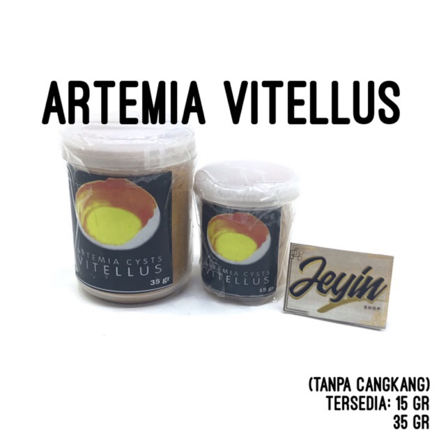 artemia vitellus tanpa cangkang