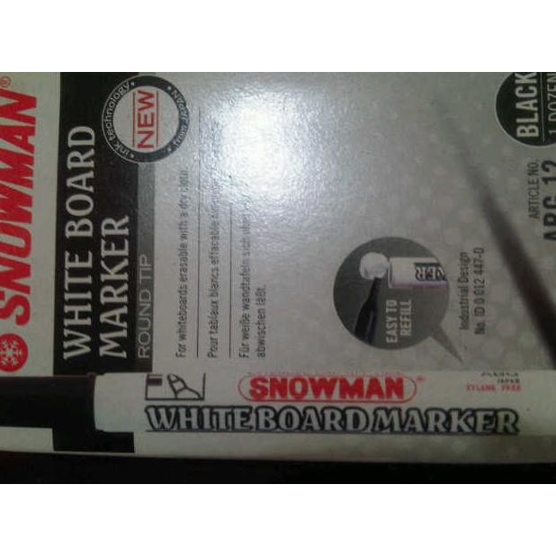 

>>>>>] spidol snowman ABG white board