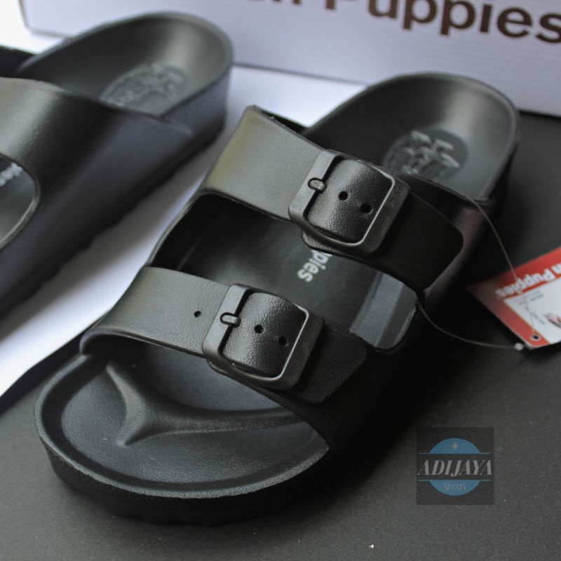 Sandal Hush Puppies Wanita Sandal Hush Puppies Karet Strap Dua Sandal Casual