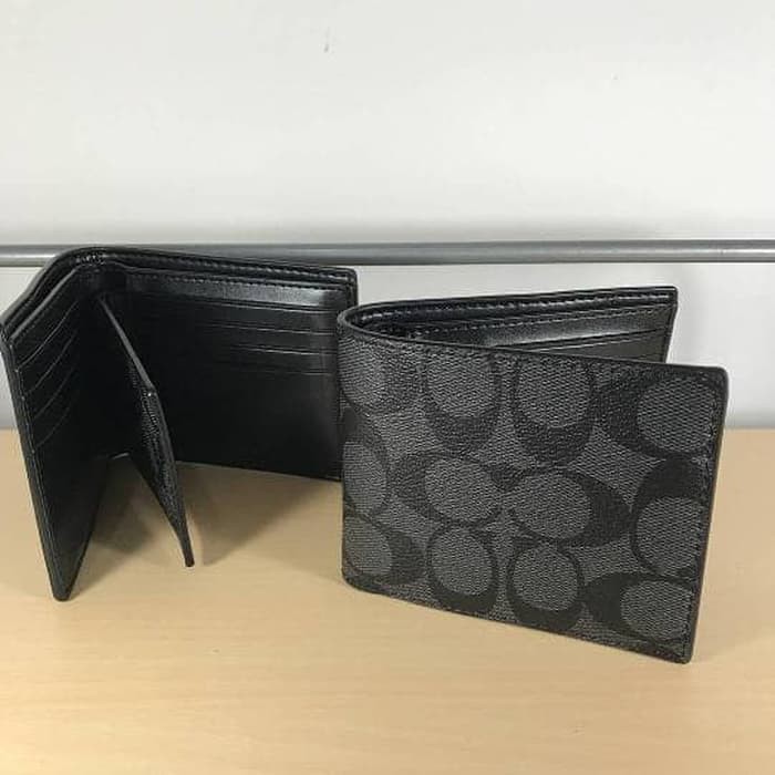 DVS0166 Coach Signature Men's Wallet 100% ORIGINAL