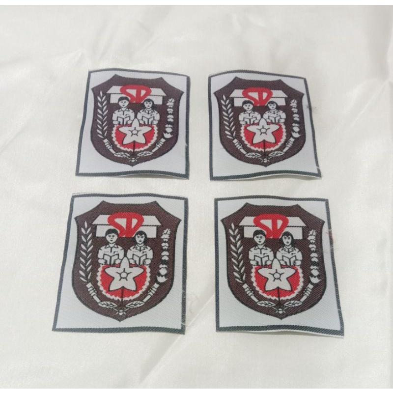 bet / badge sekolah SD woven