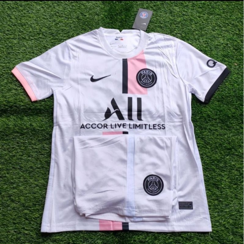 FULLSET BAJU+CELANA PSG AWAY 2021/2022 GRADE ORI IMPORT
