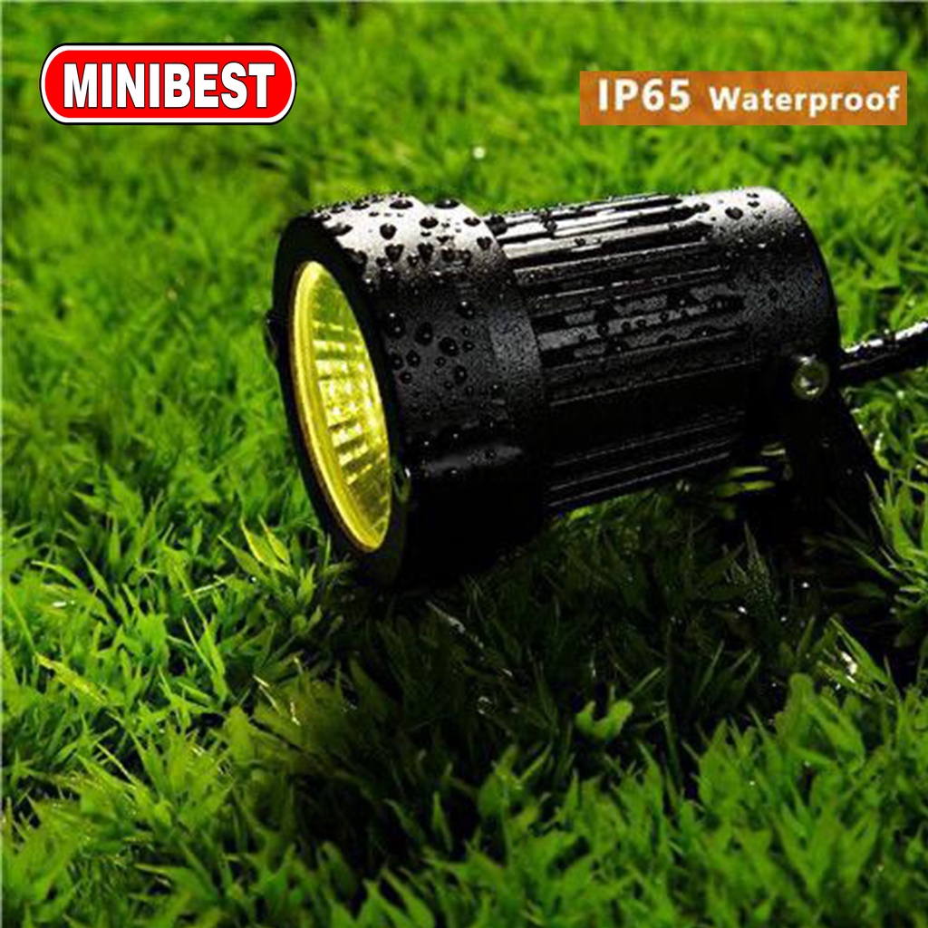 MB LAMPU TAMAN TANCAP / TEMPEL 5WATT/3WATT MODEL MATA DAN COB OUTDOOR WATERPROFF / SPOTLIGHT