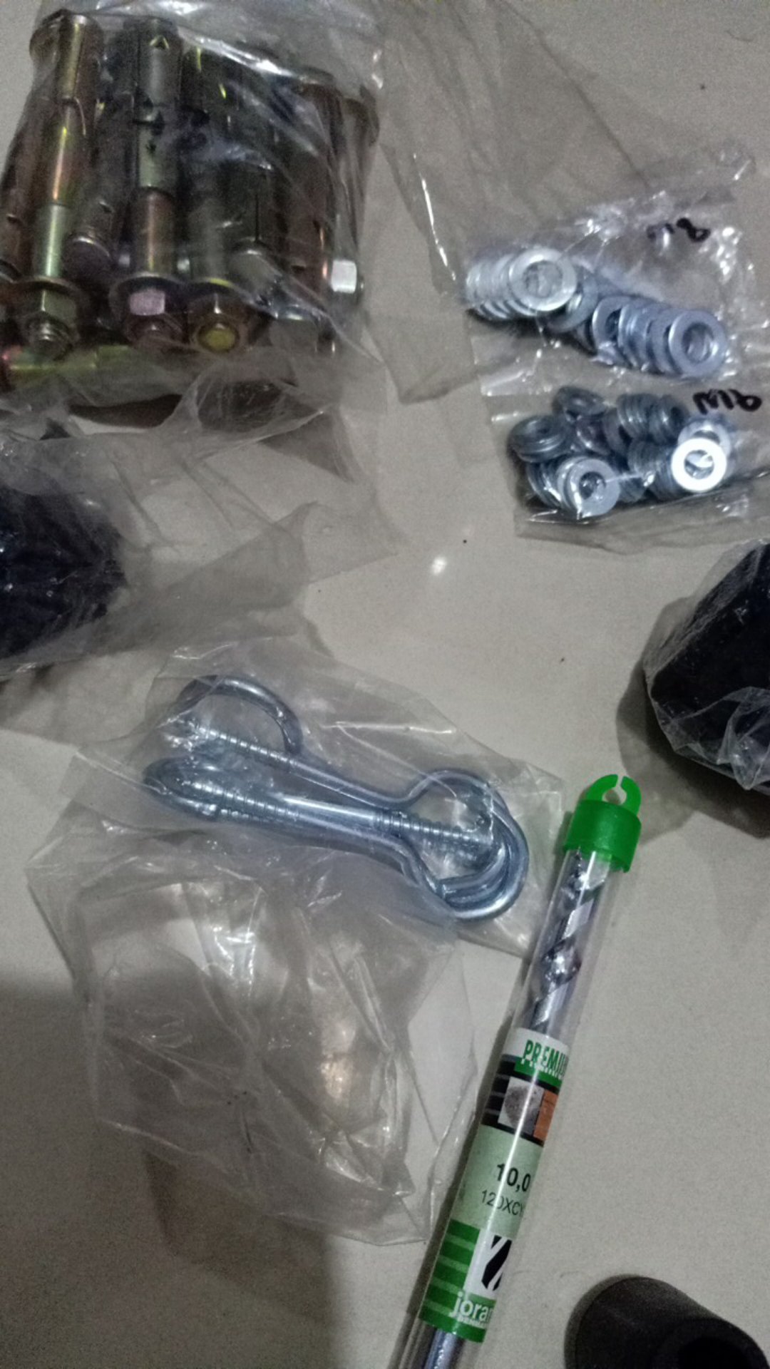 Hook Sekrup Skrup Kapstok Cantolan Burung Tanda Tanya Buka 7 Cm