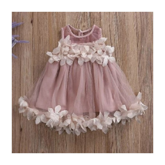 Unik dress. baby girl chic n simple elegan Limited