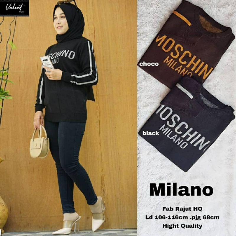 Milano Rajut, KAOS RAJUT WANITA CANTIK BAHAN RAJUT PREMIUM FIT TO XXL LD 106-120 TERMURAH OOTD