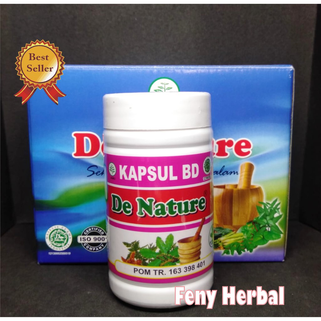 

Kapsul Bersih Darah BD De Nature Asli Herbal