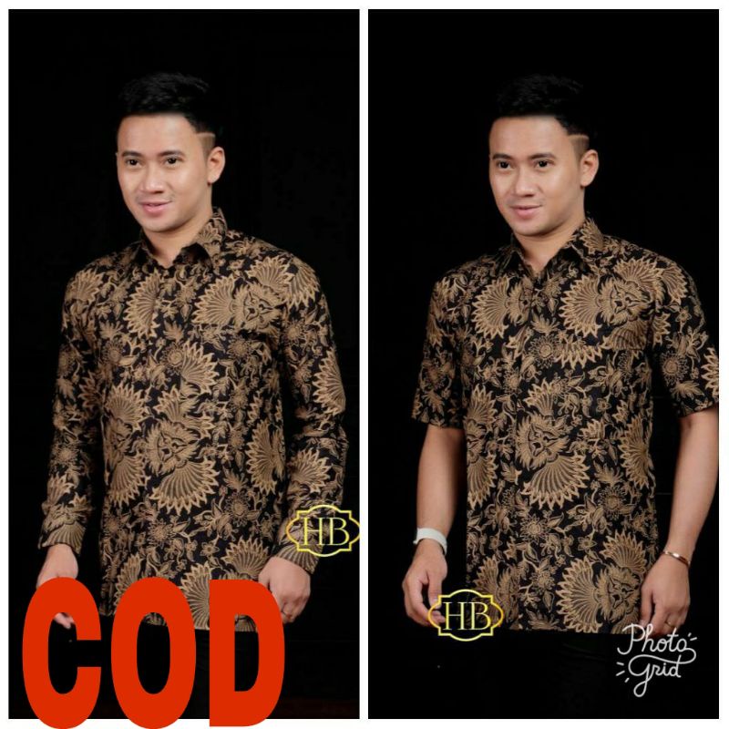 Kemeja hem batik halus dolby dolby // kemeja batik katun