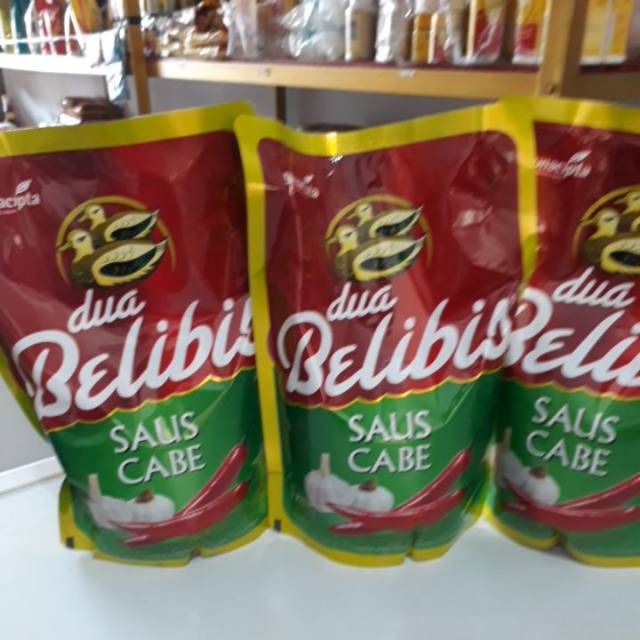 

Saus cabe dua belibis pouch 1kg