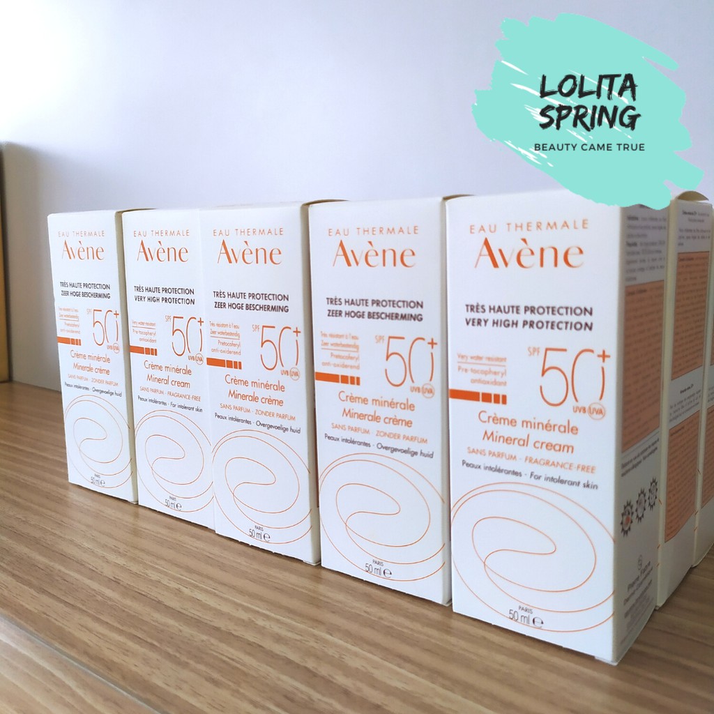 Avene Very High Protection Mineral Cream SPF 50++ 50 ml