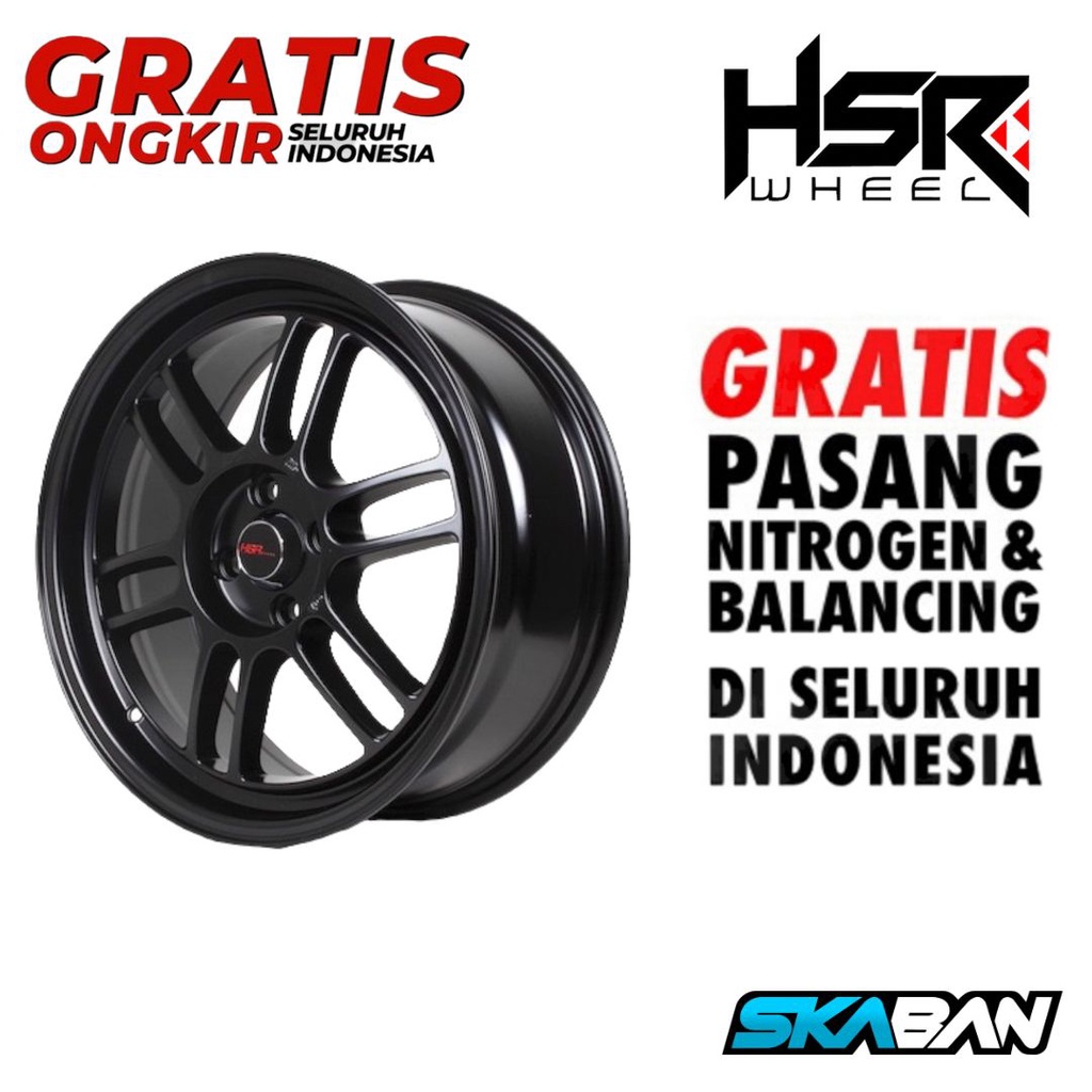 VELG MOBIL RING 17 KUMAMOTO 60423 HSR R17X7 H4X100 ET40 SMB