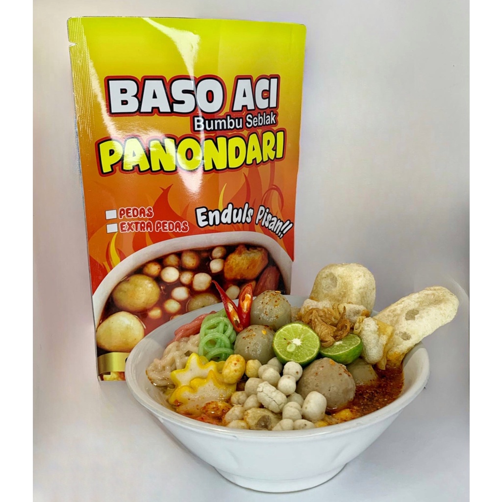 

Baso Aci Bumbu Seblak " Varian PEDAS