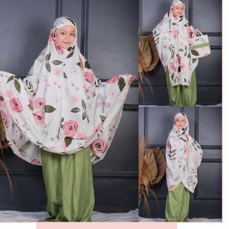 Basicϟmurah MUKENA JUMBO KATUN PREMIUM TERLARIS GRADE A | Rheini Collection