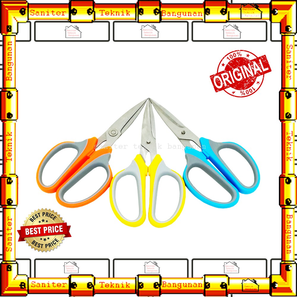 Gunting Kertas Scissors Warna CL-6015