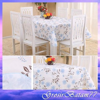 TGB Taplak Meja Makan Ruang Tamu Anti Air PVC Set Murah TGB Taplak Meja Makan Ruang Tamu Anti Air PVC Set Murah