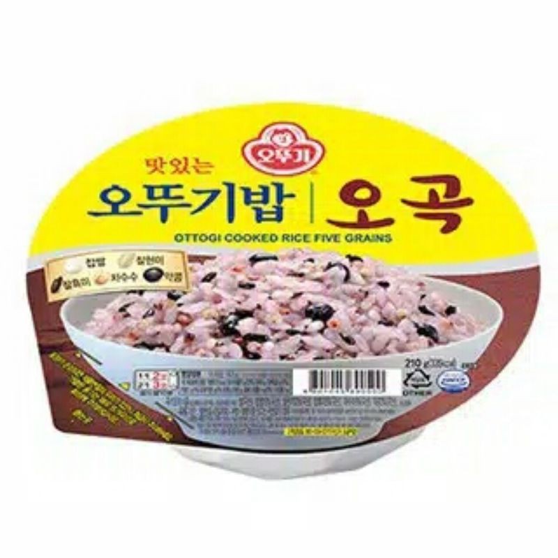 

OTTOGI Nasi Instan (Five Grains Rice) 210gr