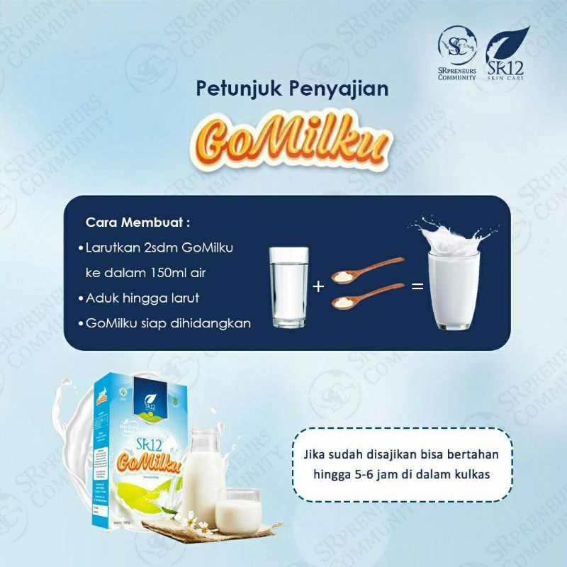 

[600 gr] Susu kambing SR12 / GOMILKU SR12 / Original, cokelat, dan strawberry