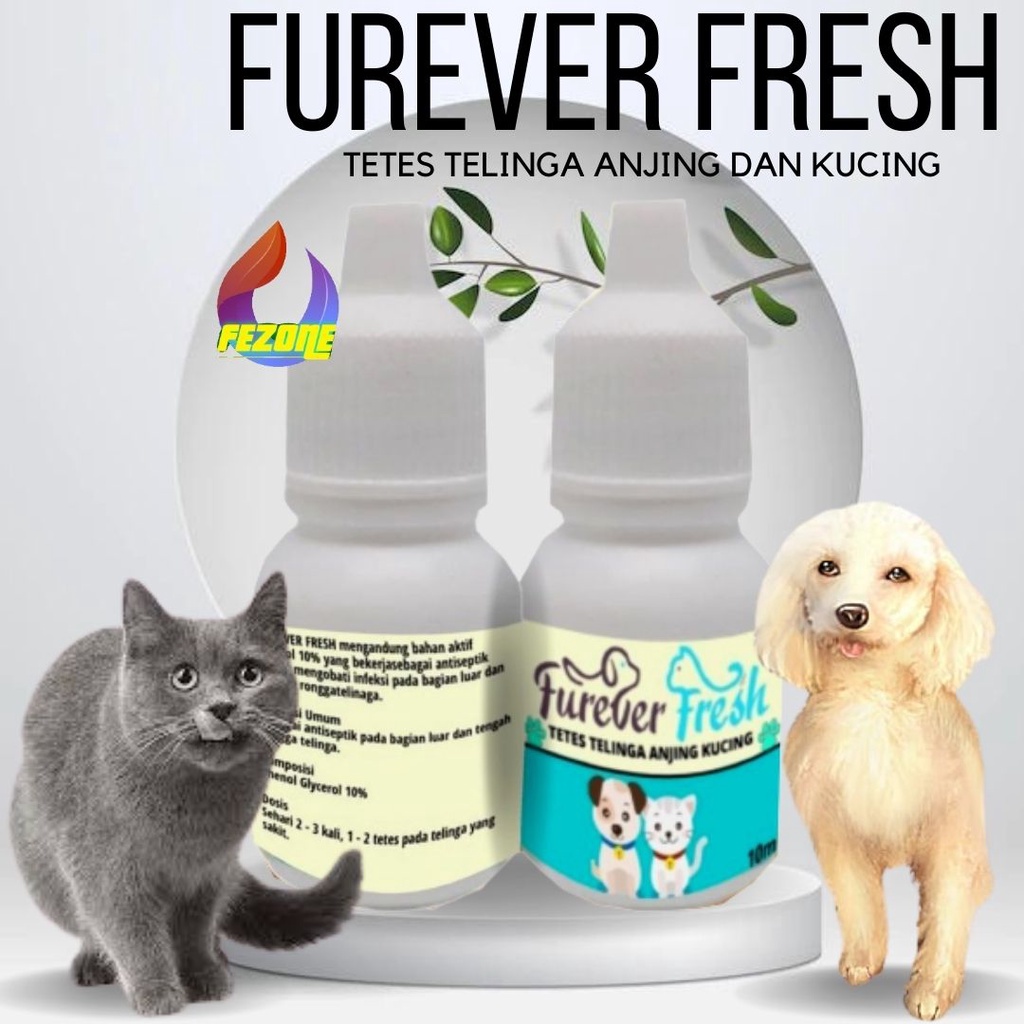 ObatTetes Telinga Infeksi Kucing &amp; Anjing FEZONE