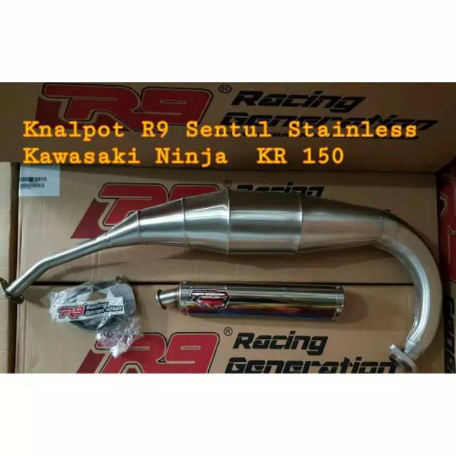 SALE MURAH KNALPOT R9 NINJA 150 R9 EDISI SENTUL ORI 1000%   *